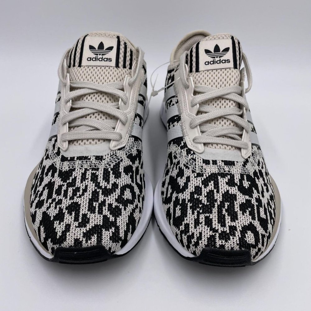 adidas Swift Run X Raw White / Black Womens Shoes - Picture 3 of 8